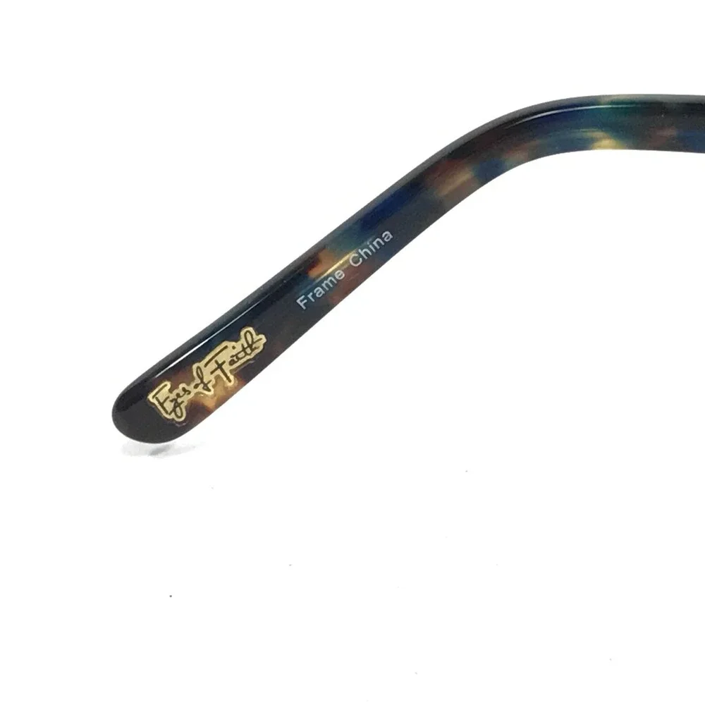 Eyes of Faith Eyeglasses Frames ETERNAL Royal Tortoise Round Full Rim 51-18-135